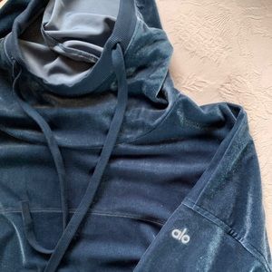 Velvet hoodie
